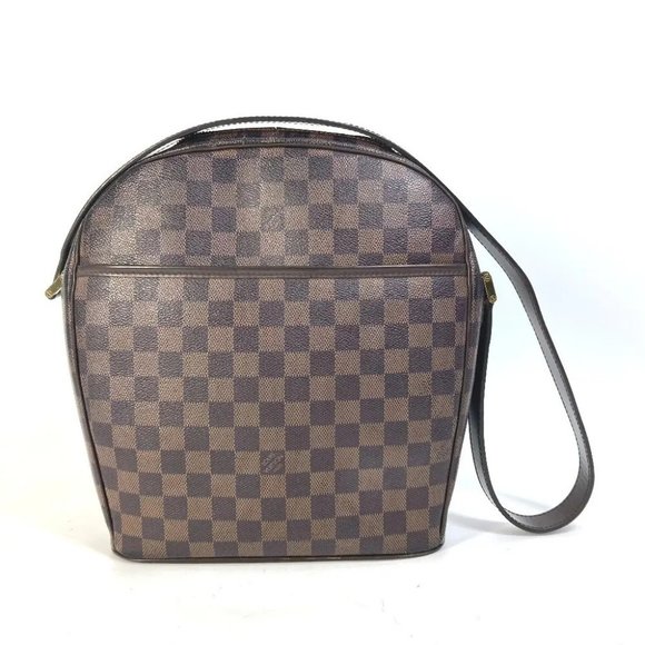 Auth LOUIS VUITTON N51292 Damier Ipanema GM Bag Shoulder Pochette Shoulder Bag - Picture 2 of 15
